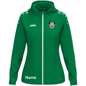 Damen Kapuzenjacke inklusive TSV Wäschenbeuren und Vereinswappen