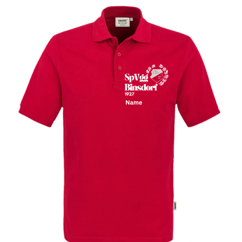 Polo ( 545 ) Inklusive SpVgg Binsdorf mit Wappen Druck