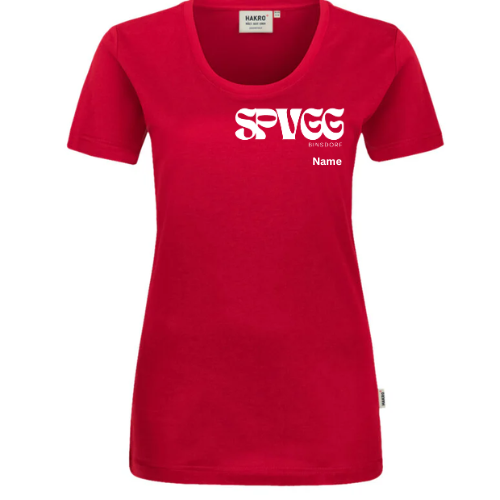 Damen Shirt Inklusive SpVgg Bisndorf Druck und Großer Rückendruck