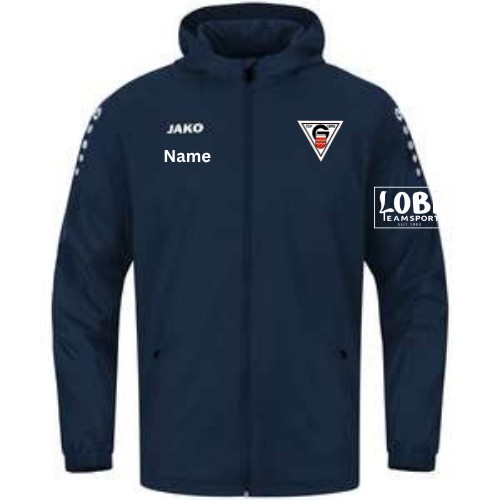 Regenjacke Inklusive TSV Geislingen / Vereinswappen / Spielername