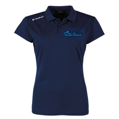 Damen Polo TEAM WSCA / Brustlogo / Namen