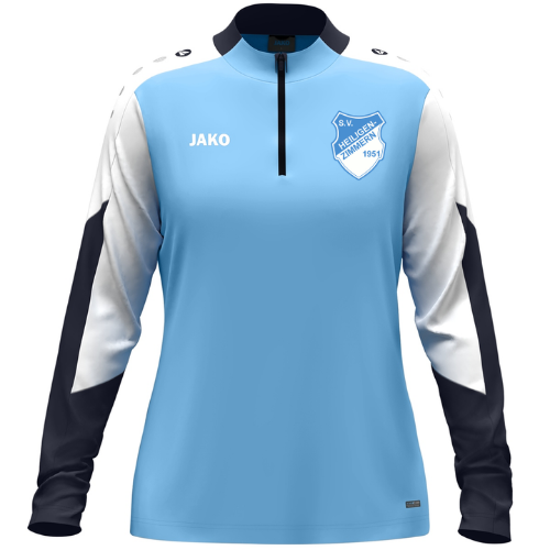 Damen Zip Top Inklusive Vereinswappen und SV Heiligenzimmern sowie 1 Sponsor