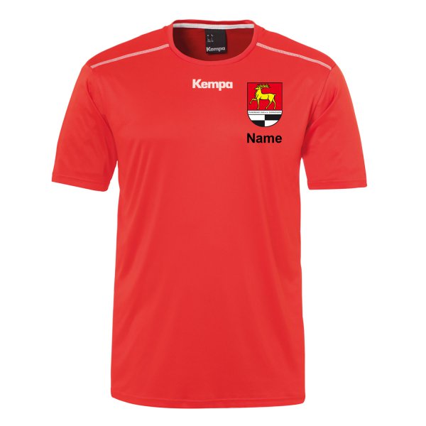 Poly Shirt inklusive Vereinsnamen / Vereinswappen und individuellem Namen