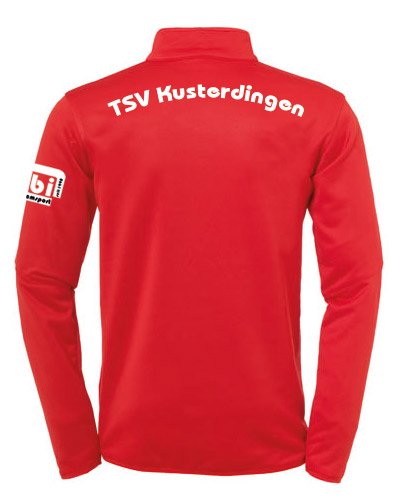 100220304_tsvkust TSV Kusterdingen Stream 22 1/4 Zip Top Inklusive Vereinsnamen / Kürzel und Vereinswappen back