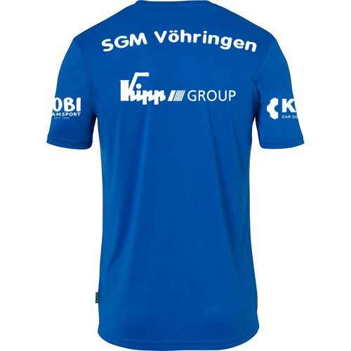 100234703_sgmv Functional Shirt Inklusive SGM Vöhringen / Vereinswappen / Namenskürzel und 2 Sponsoren back