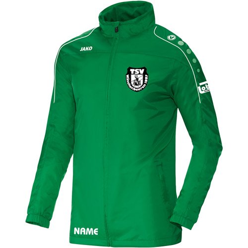 Allwetterjacke Team Inklusive Vereinsnamen / Vereinswappen / Namenskürzel / Sponsor