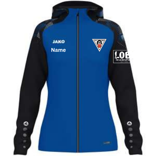 Damen Kapuzenjacke Inklusive TSV Geislingen / Vereinswappen / Spielername / Sponsor