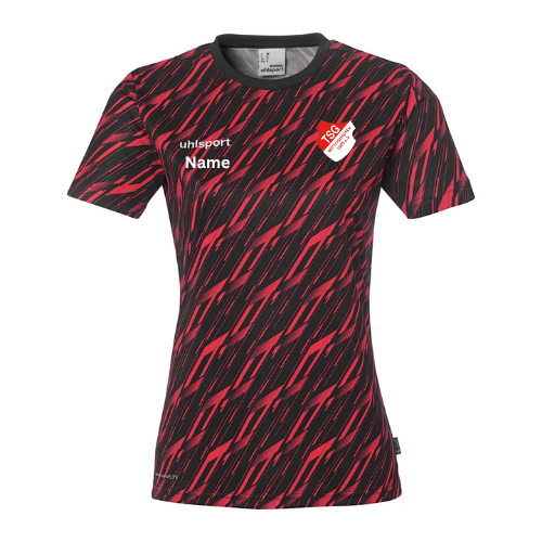 Frauen Shirt mit Vereinsnamen TSG Wittershausen / Vereinswappen / Sponsoren sowie Eigener Name