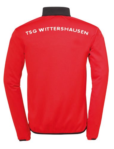 100221204_tsgwih Offense 23 1/4 Zip Top TSG Wittershausen / Vereinswappen / Namenskürzel back