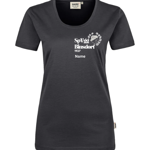 Damen Shirt Inklusive SpVgg Bisndorf mit Wappen Druck und Großer Rückendruck