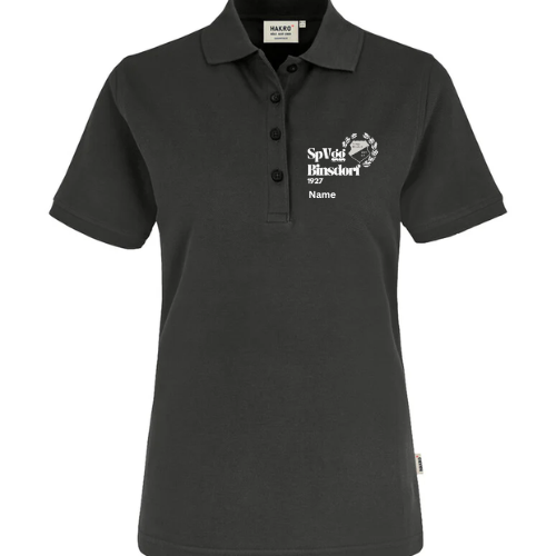 Frauen Polo Inklusive SpVgg Bisndorf mit Wappen Druck