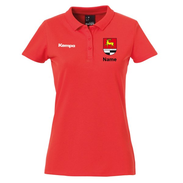 Classic Polo Shirt Women inklusive Vereinsnamen / Vereinswappen und individuellem Namen