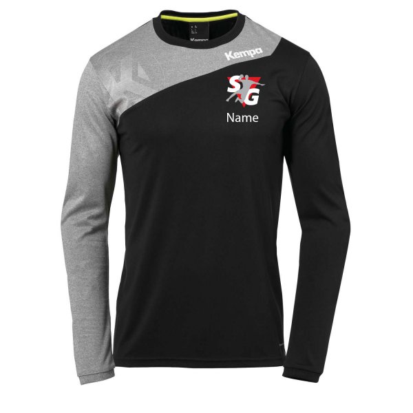 Core 2.0 Langarmshirt Inklusive Vereinsnamen / Vereinswappen sowie Individueller Namen