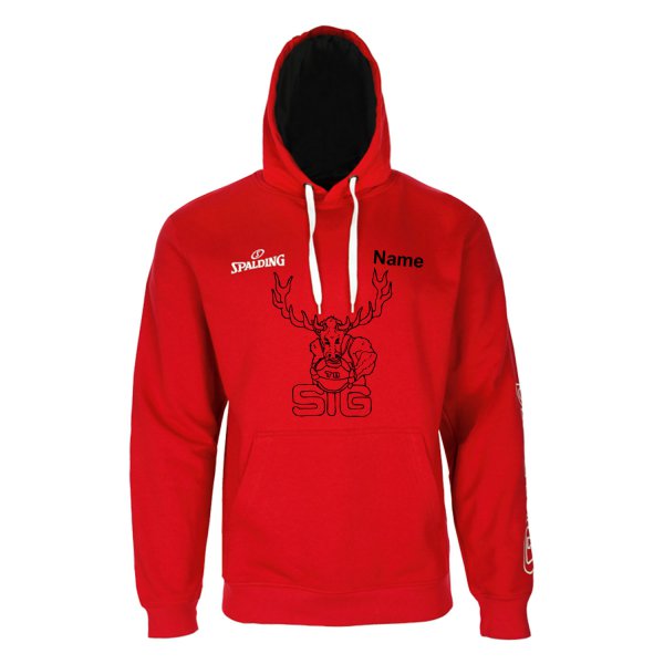 Team ii Hoody inklusive Vereinsnamen / Brustdruck sowie dem individuellen Namen