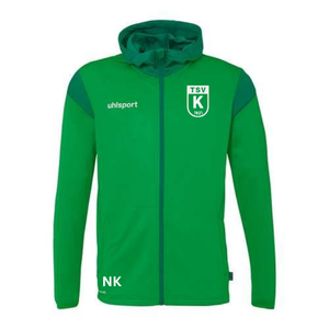 Track Hood Jacke Inklusive Vereinswappen und Vereinsnamen TSV Kiebingen