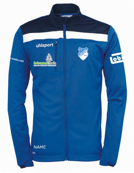 Offense 23 Poly Jacket SV Heiligenzimmern / Vereinswappen / 3 Sponsoren