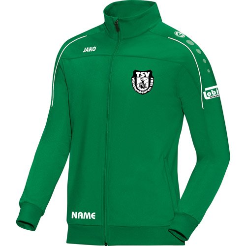 Polyesterjacke Classico Inklusive Vereinsnamen / Vereinswappen / Namenskürzel / Sponsor