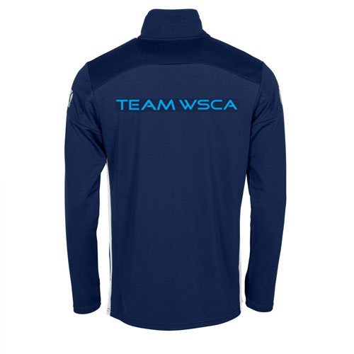 4080157200_wsca Pride 1/4 Zip Trainings Top TEAM WSCA / Brustlogo / Namen back