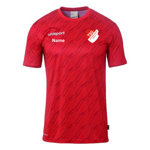Shirt mit Vereinsnamen TSG Wittershausen / Vereinswappen / Sponsoren sowie Eigener Name