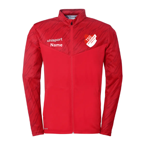 Poly Jacke mit Vereinsnamen TSG Wittershausen / Vereinswappen / Sponsoren sowie Eigener Name