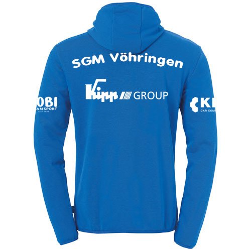 100223203_sgmv Hoodie Inklusive SGM Vöhringen / Vereinswappen / Namenskürzel und 2 Sponsoren back