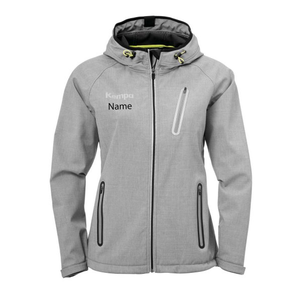 Core 2.0 Softshell Jacke Women Inklusive Vereinsnamen sowie Individueller Namen