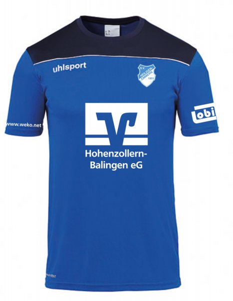 Offense 23 Poly Shirt SV Heiligenzimmern / Vereinswappen / 3 Sponsoren