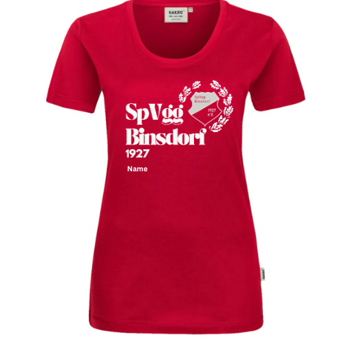 Damen Shirt Inklusive SpVgg Bisndorf Großer Brustdruck und Großer Rückendruck