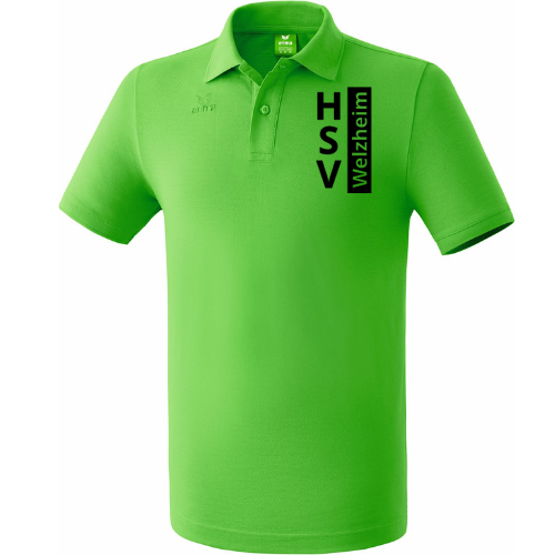 Herren Poloshirt Inklusive Rückendruck und Brustdruck HSV Welzheim Namen Rechte Seite