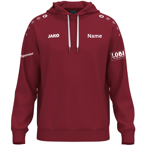Kapuzensweat mit Tennis Grosselfingen Logo